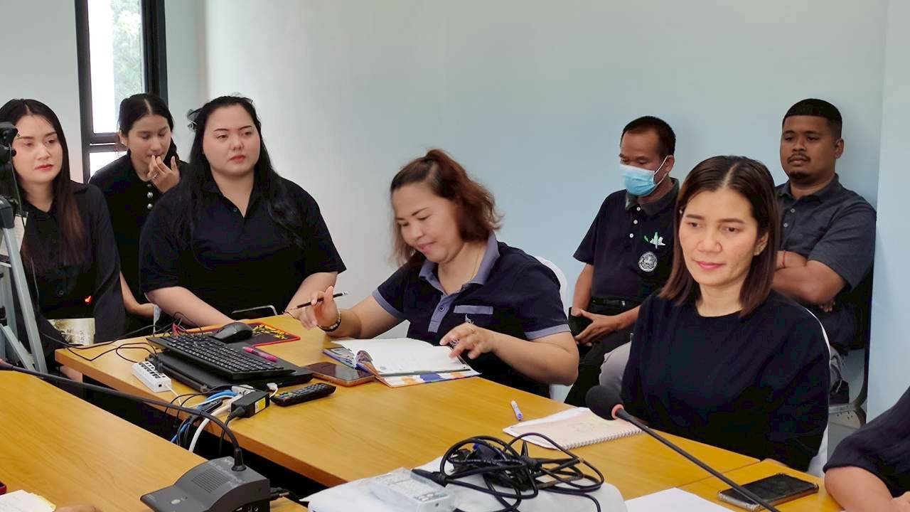 title - ส.ป.ก.กระบี่ จัดประชุม สนง. ประจำเดือนสิงหาคม 2568